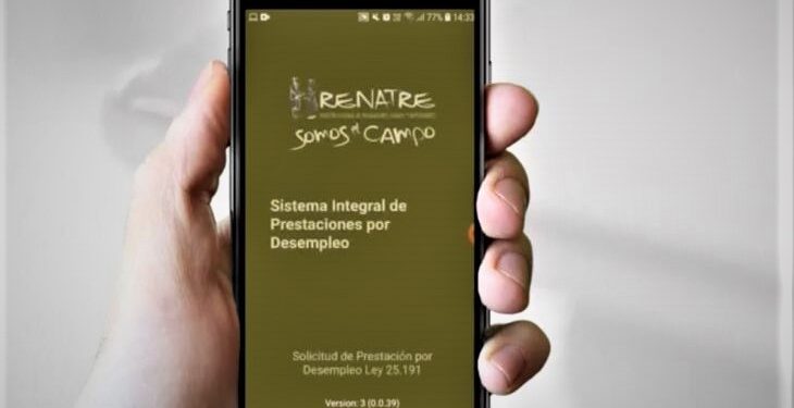 El RENATRE lanzó una app para gestionar la prestación por desempleo desde el celular