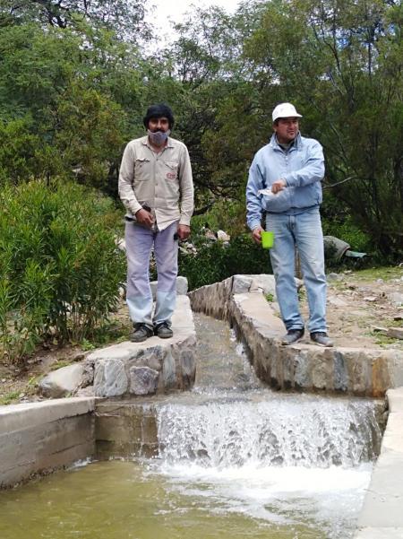 Pequeños productores de Amaicha del Valle fueron beneficiados con un sistema de riego