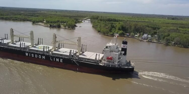 Se encienden las alarmas por la disminución en el nivel del río Paraná