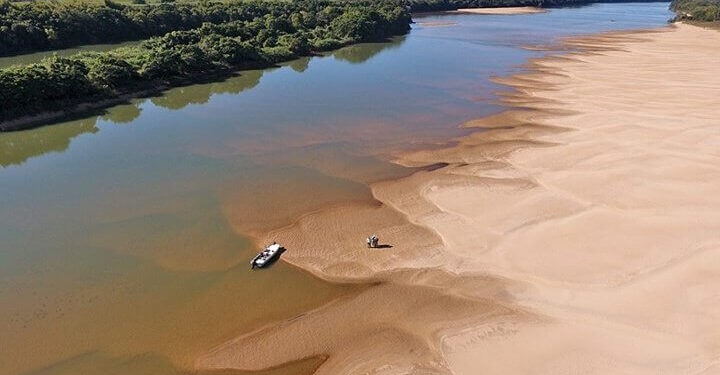 Impactante: el Río Paraná sigue bajando a niveles históricos