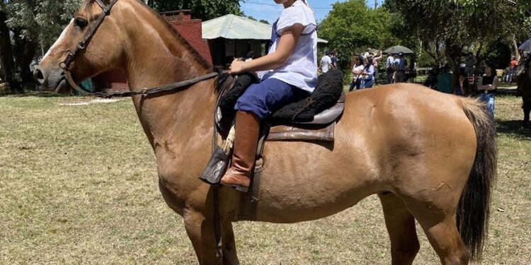 Andaba a caballo y aún no sabía caminar