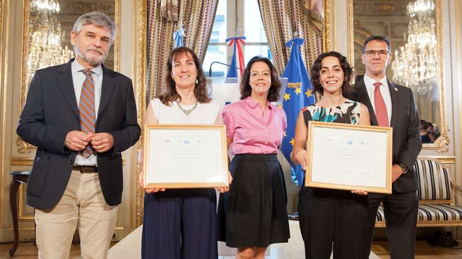 Dos argentinas fueron premiadas en Francia por sus innovadores proyecto