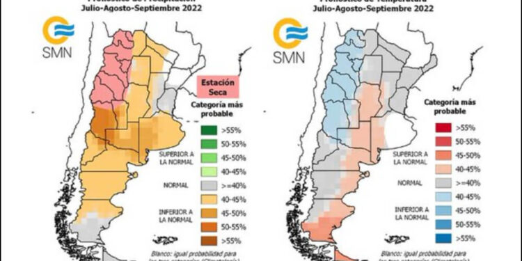 Perspectivas climáticas para el próximo trimestre