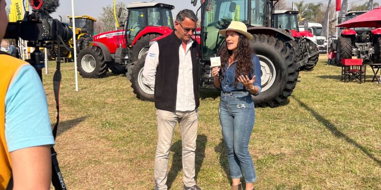 Tecnoagro se lució con maquinarias de lujo en la Expo Agrosur