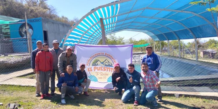 Productores de El Puestito comenzarán a criar truchas