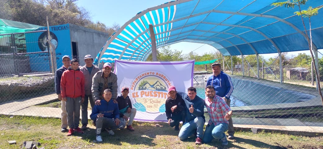 Productores de El Puestito comenzarán a criar truchas
