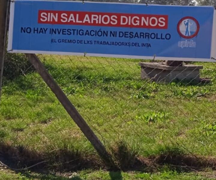 Con cortes de ruta en todo el país, el personal del INTA se manifiesta por los bajos sueldos