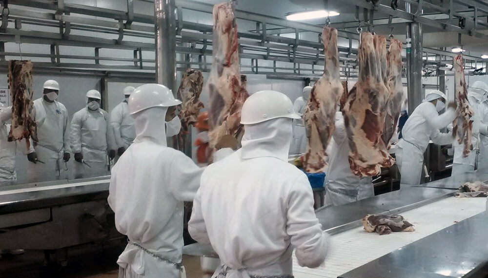Trabajadores de la carne recibirán un bono de $50.000 más un aumento del 107%
