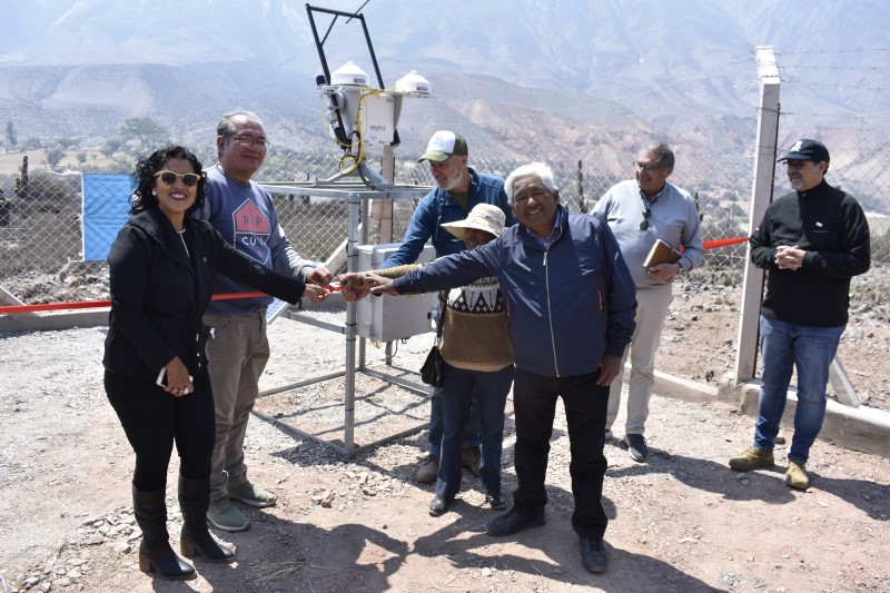 Instalan una estación que medirá la radiación solar en el NOA