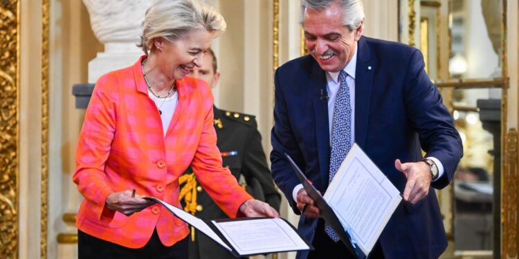 La presidenta de la Comisión Europea visitó nuestro país