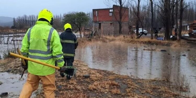 Declararon el estado de emergencia en Neuquén debido a las lluvias extraordinarias registradas en junio