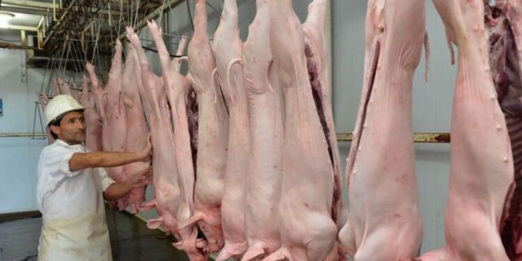 En los cerdos, la faena va por un año récord