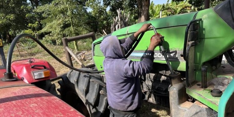 ¿Cuántos litros de gasoil necesita el campo para no tener problemas?