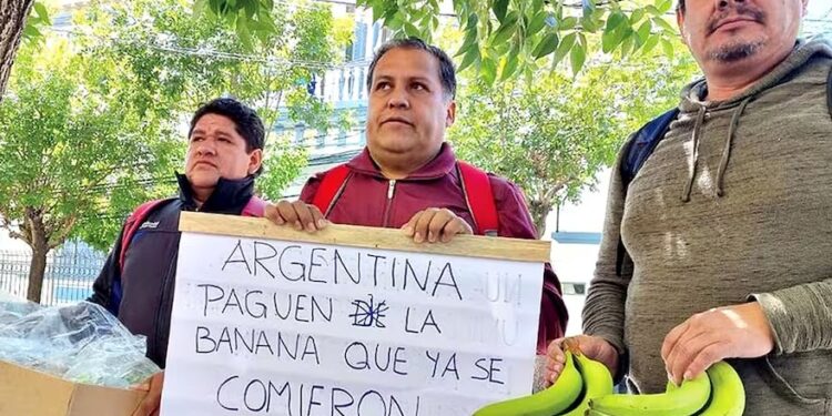 “Paguen las bananas que se comieron”: escándalo internacional por una deuda con Paraguay y Bolivia por importaciones