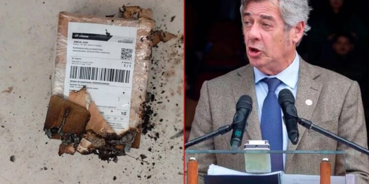 Temor en la Sociedad Rural, tras un intento de atentado con un paquete explosivo