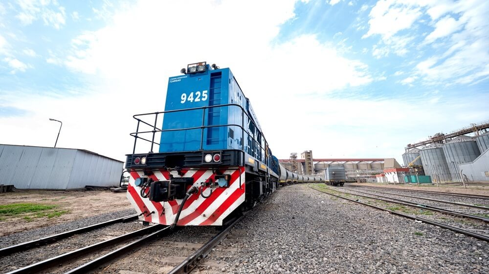 Los trenes argentinos de cargas avanzan con otra obra clave para la logística del agro