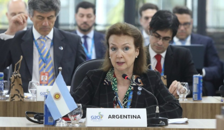 En Brasil ante el G20, la canciller argentina cuestionó proteccionismo agrícola de UE