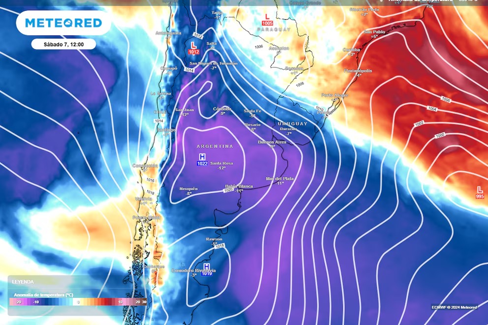 ¿Se viene un frío invernal en diciembre?