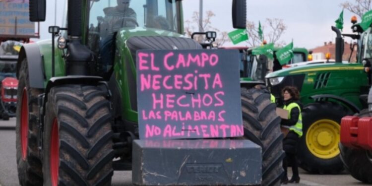 Agricultores y ganaderos españoles se manifestarán en Madrid contra el acuerdo Mercosur-UE