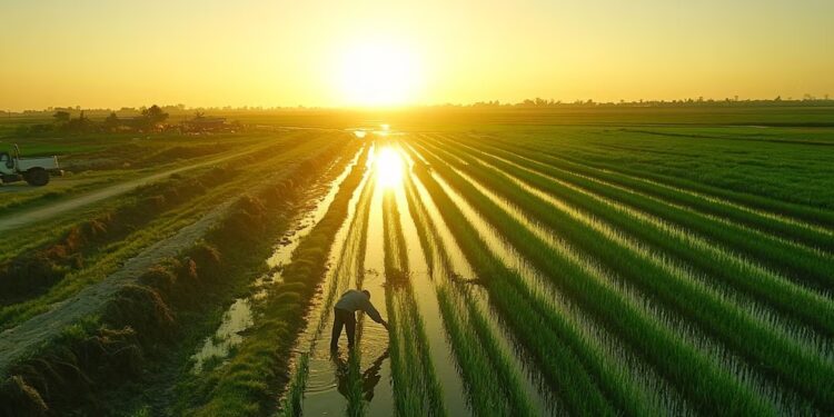Crecimiento récord y desafíos inesperados en la siembra del arroz