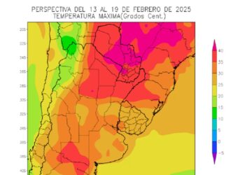 Intensos calores y precipitaciones dispares se esperan para el área agrícola de Argentina
