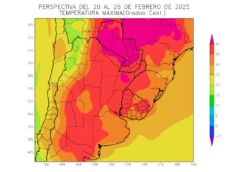 Riesgo productivo: vientos del Trópico traerán de nuevo una fuerte ola de calor