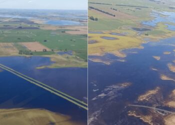 Malestar por las inundaciones: la Rural de 9 de julio llamó a una asamblea de productores