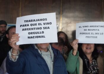 Protestas en el INV: trabajadores alertan por la trazabilidad y los controles en la vitivinicultura
