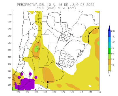 Clima inestable: el invierno se modera en lo térmico, pero las lluvias siguen escasas