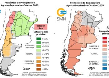 Agua en abundancia: el invierno continuará con lluvias por encima de lo normal