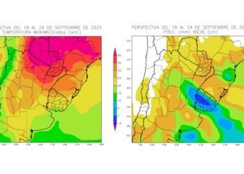 La primavera llega con focos de calor intenso y lluvias en gran parte del centro y este del país