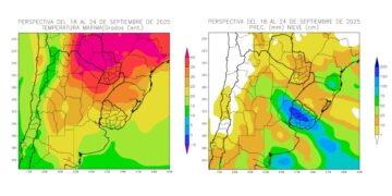 La primavera llega con focos de calor intenso y lluvias en gran parte del centro y este del país