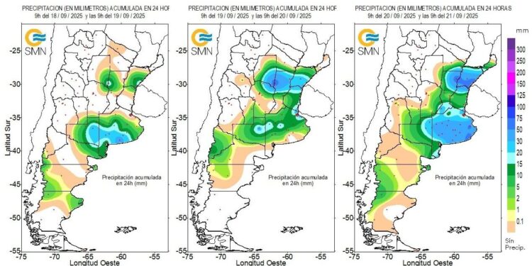 El invierno le dejó paso a la primavera con más lluvias y los suelos siguen saturados en Buenos Aires