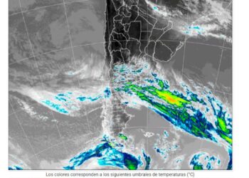 Vuelve la lluvia al centro del área agrícola