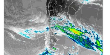 Vuelve la lluvia al centro del área agrícola