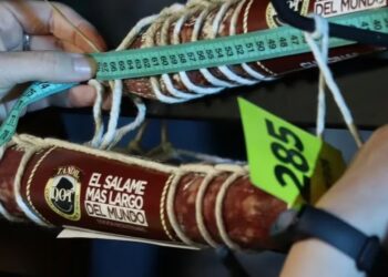 Tandil va por un nuevo récord: el salame más largo del mundo