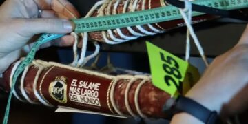 Tandil va por un nuevo récord: el salame más largo del mundo