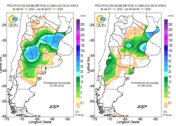 Las lluvias siguen y La Niña se “relativiza”: se confirma que sería leve y corta