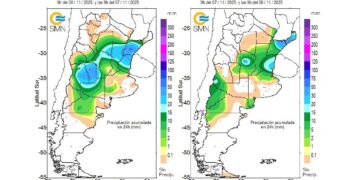 Las lluvias siguen y La Niña se “relativiza”: se confirma que sería leve y corta
