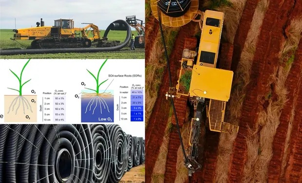 Así es el sistema de drenaje que busca revolucionar al agro argentino