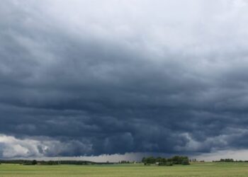 Lluvias intensas en el norte del área agrícola y fuertes variaciones térmicas