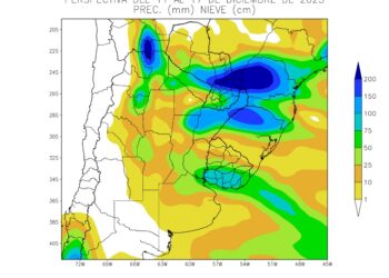 Calor, lluvias variadas y abrupto descenso térmico en los próximos días