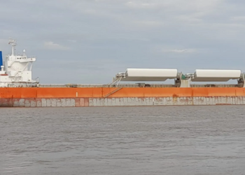 Primera vez en Argentina: el buque granelero a vela que cargó trigo con destino al sudeste asiático