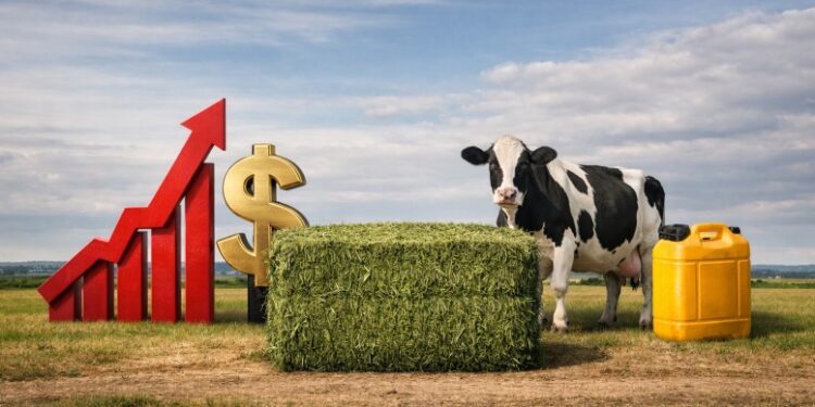 Fardo vs inflación, dólar, leche y gasoil