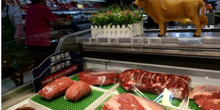 China mejora los precios que paga por la carne vacuna