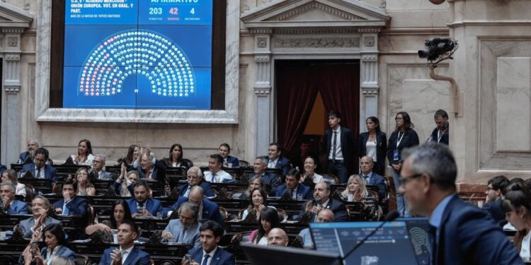 Se aprobó en Diputados: Argentina dio el primer paso para que avance el Acuerdo Mercosur-UE