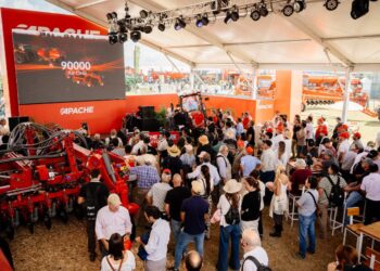 Apache brilló en Expoagro 2026 con innovación, negocios y el lanzamiento de la 90000 Air Drill