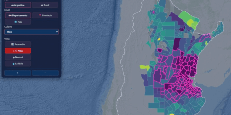 El Niño: el INTA lanzó un nuevo mapa interactivo que predice el impacto agrícola del fenómeno