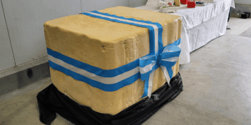 Un gigante lácteo: en Villa María presentaron un queso de 1.000 kilos, récord en Latinoamérica