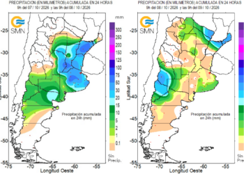Comenzó la influencia de El Niño: trigo y maíz toman fuerza tras fuertes lluvias en el centro del país